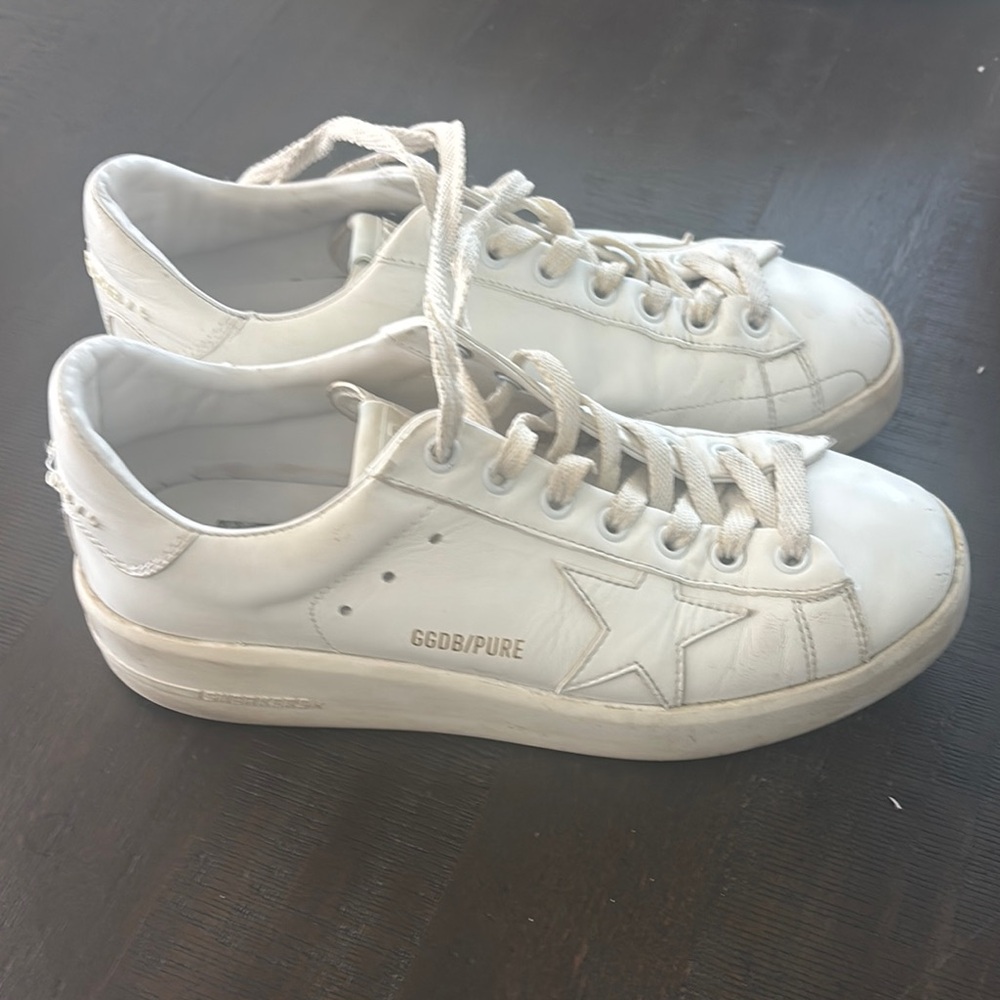 Golden Goose Pure Star Low-Top Sneakers